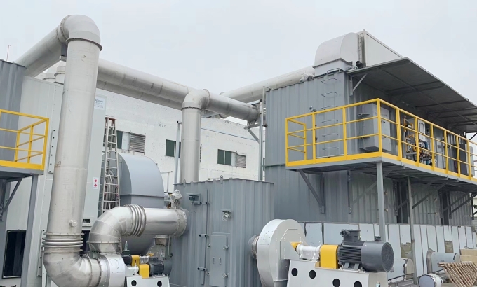 Dự án Bánh xe Zeolite + RTO buồng sơn chống dính gia dụng – Công ty Đồ dùng nhà bếp Dương Thần Quảng Đông
