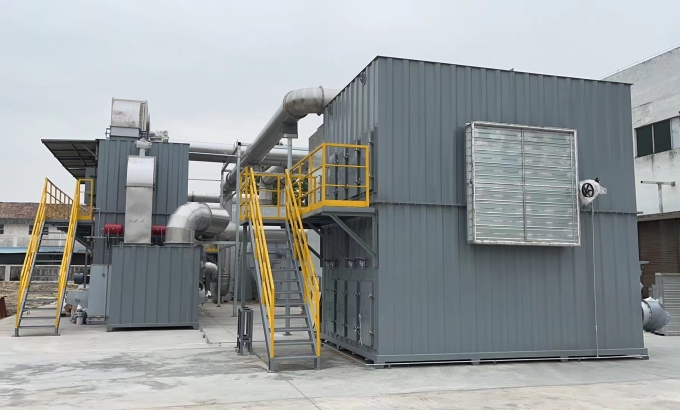 Dự án Bánh xe Zeolite + RTO buồng sơn chống dính gia dụng – Công ty Đồ dùng nhà bếp Dương Thần Quảng Đông
