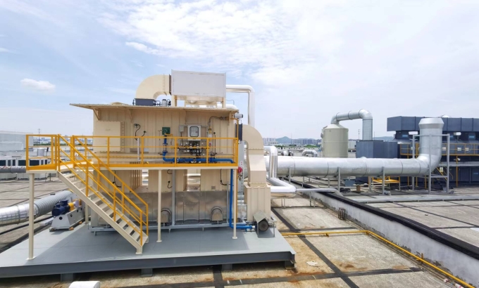 Dự án Bánh xe Zeolite + RTO buồng sơn động cơ máy thủy – Công ty Điện lực Bách Thắng Tô Châu (Parsun Power)