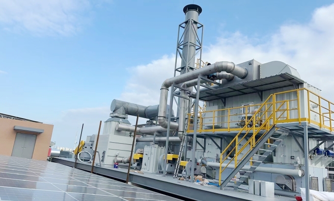 Xử lý khí thải nhà máy điện tử (Electronics Plant Waste Gas Treatment)   