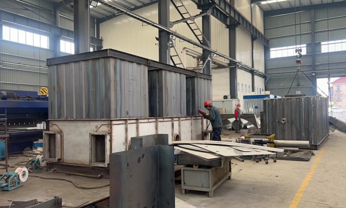 Dự án lò RTO xử lý khí thải dây chuyền tráng phủ vải – Công ty Dệt may Bibo Giang Tô