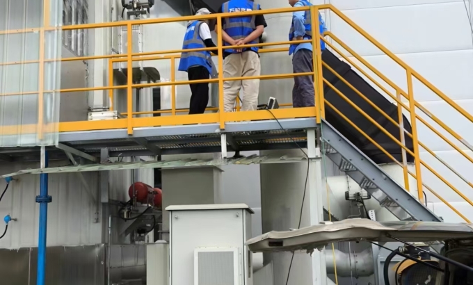 Dự án lò RTO xử lý khí dây chuyền sơn phụ tùng ô tô – Công ty Vạn Tuấn Giang Tây