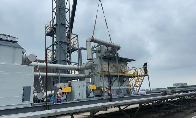 Dự án lò RTO và Bánh xe Zeolite – Công ty Công nghệ Điện tử Hoa Phong