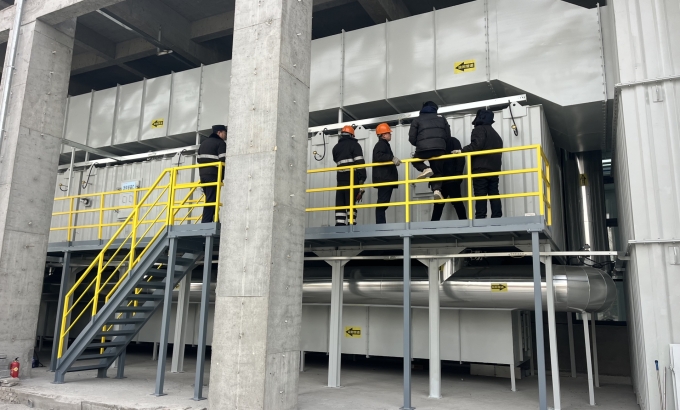 Dự án Than hoạt tính hấp phụ giải hấp + Lò CO buồng sơn toa xe – Công ty Đường sắt Bách Thái Nội Mông