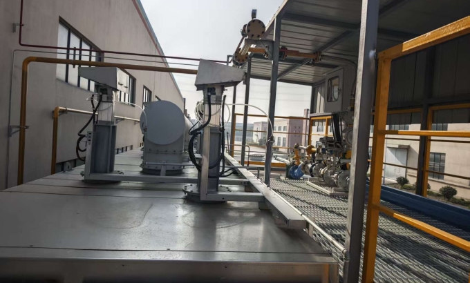 Dự án lò RTO và thu hồi nhiệt dây chuyền tráng phủ màng – Công ty Đông Đài Shili Giang Tô