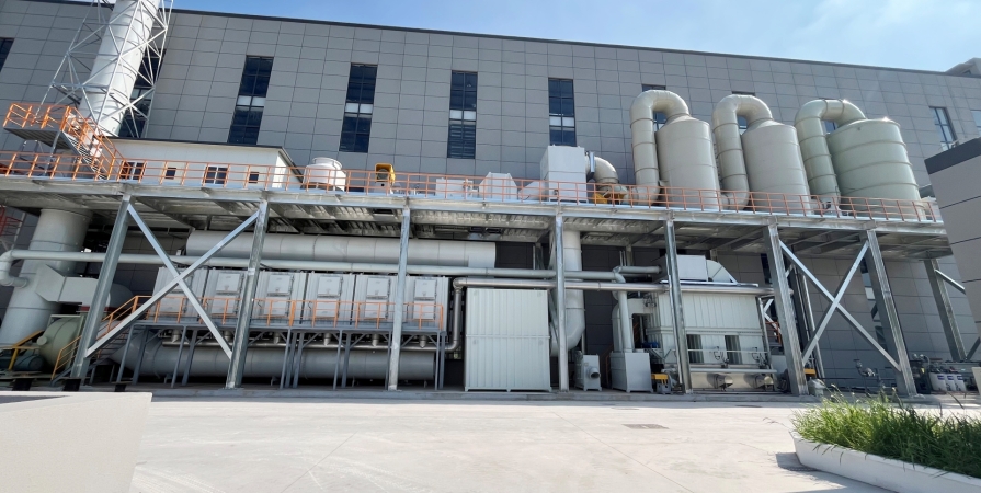 Dự án Tầng cố định Zeolite + RTO – Công ty Quang điện Trung Thiên