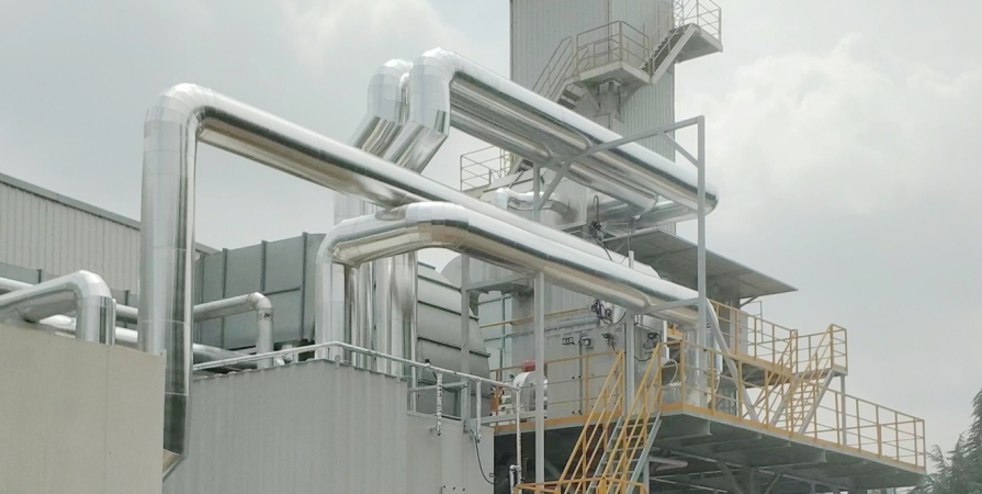 Dự án Bánh xe Zeolite + RTO buồng sơn máy công trình – Công ty Công nghiệp nặng Weichai Lovol Sơn Đông