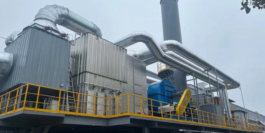 Dự án Bánh xe Zeolite + RTO buồng sơn phụ tùng ô tô – Công ty Ô tô Zhongke Ruier Giang Tô