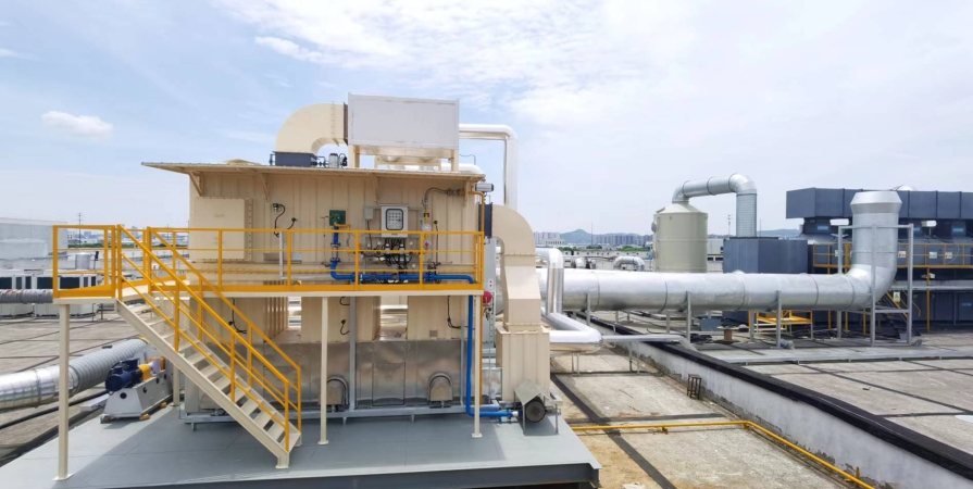 Dự án Bánh xe Zeolite + RTO buồng sơn động cơ máy thủy – Công ty Điện lực Bách Thắng Tô Châu (Parsun Power)