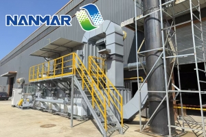 Dự án lò RTO xử lý khí thải tráng men dây đồng – Công ty Điện công Bát Phong Quảng Đông