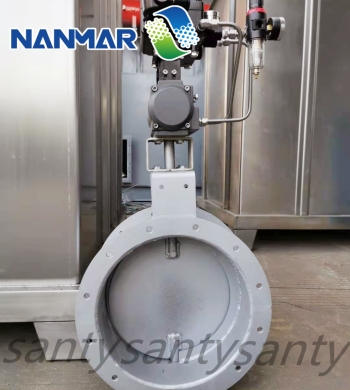 Van bướm thông gió khí nén chuyên dụng (Pneumatic Ventilation Butterfly Valve)   