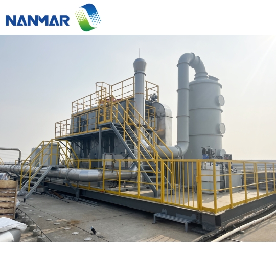 Lò oxy hóa xúc tác tích nhiệt 3 tháp (RCO 3 buồng)   