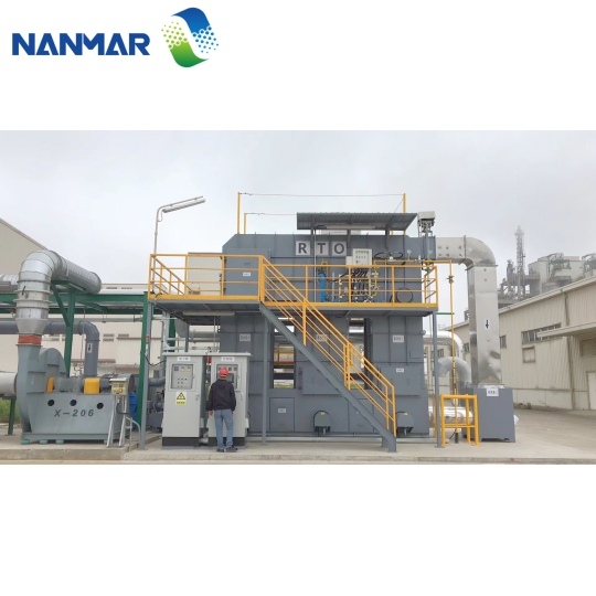 Lò đốt nhiệt tích nhiệt (RTO)  3 buồng